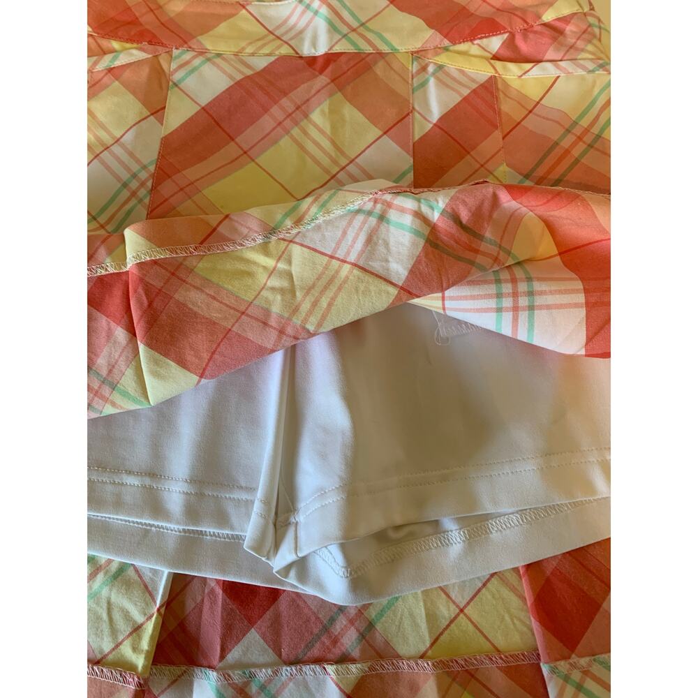 Lady Hagen plaid pleated golf skort preppy Size 0 - Picture 4 of 10